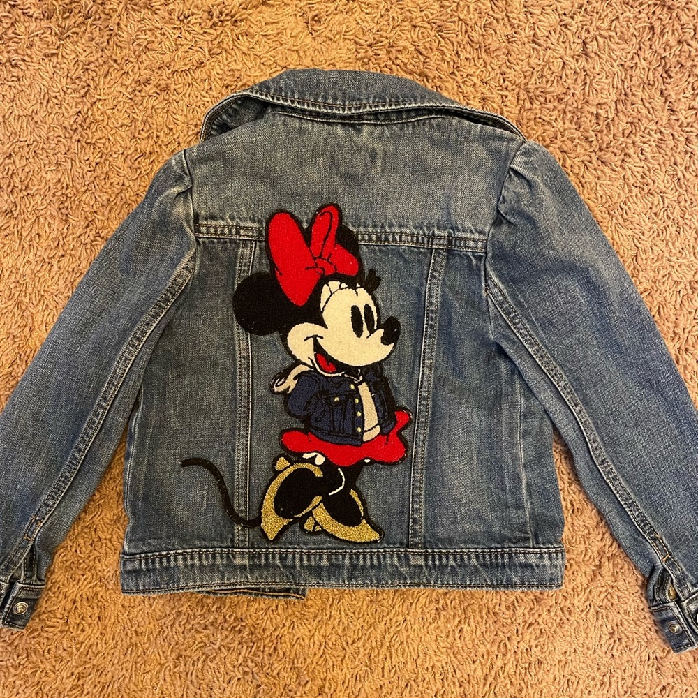 5T Minnie Mouse Jean Jacket